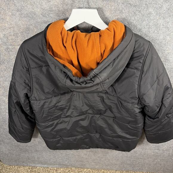 Boys Timberland/Puffer Coat/Black ~ Size - Large 14/16 - Picture 9 of 10